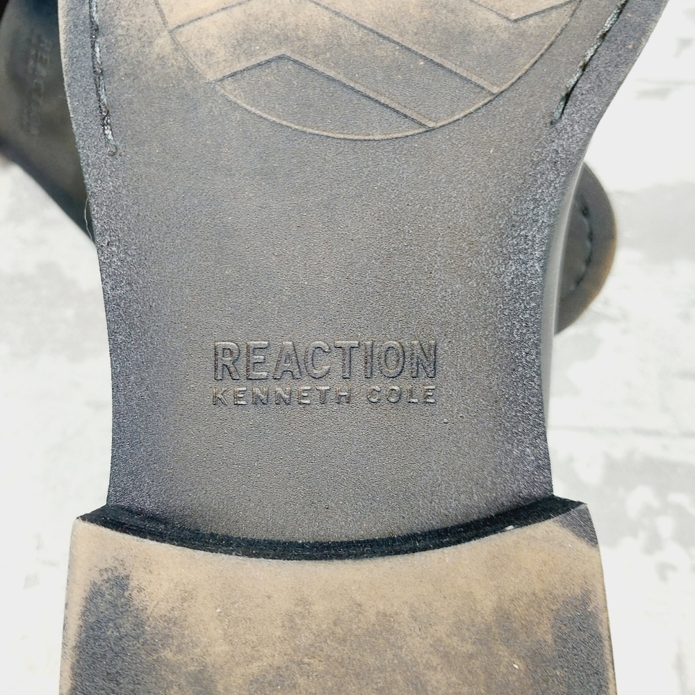 NEW Kenneth Cole Reaction Men's Black Monk-Strap Loafer Dress Shoes i253 - Picture 9 of 12